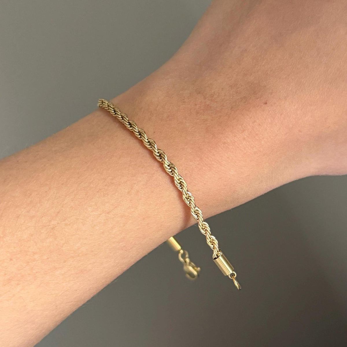 Rope Chain Bracelet | Minimalist Everyday Jewelry