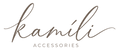 Kamíli Accessories handwritten brand logo